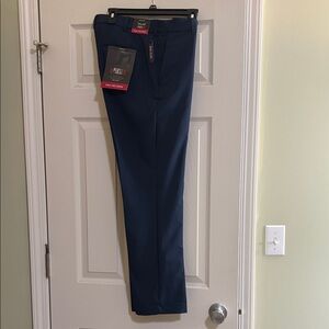 Van Heusen Men's Blue Dress Pants 34x30 Slim Fit